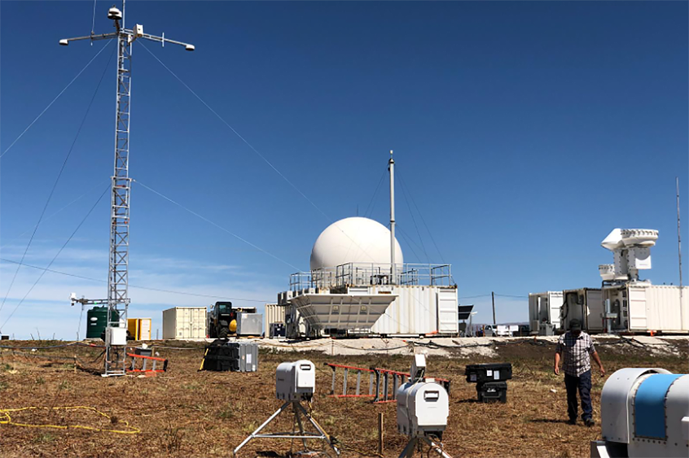 The Department of Energy CACTI site is up and running and set to observe cloud-aerosol-precipitation interactions in Valle Calamuchita in Argentina. (Image courtesy of DOE ARM.)