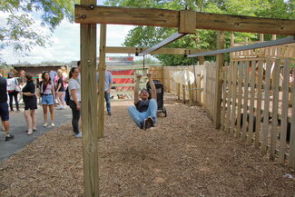 Joseph swinging