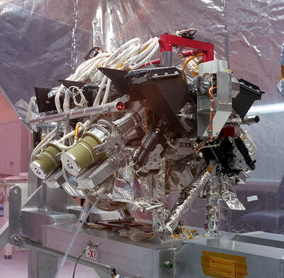 The MISR instrument in construction