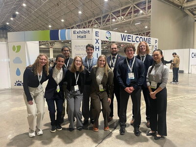 ISTORM and CliMAS undergraduates at ATMS 2025 in New Orleans, LA.