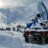 weather radar collecting data on snow