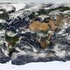 A satellite image of the earth's surface.