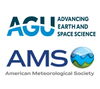 Logos of AGU and AMS