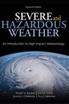 The cover of Severe and Hazardous Weather.
